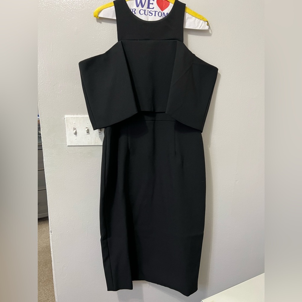 Black Fitted Long Dress